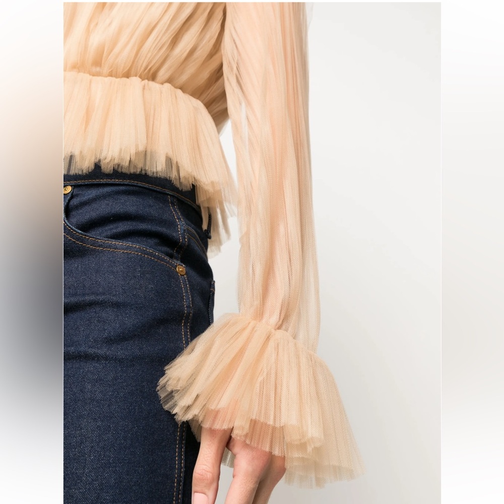 Khaite long sleeve tulle top - Picture 2 of 4